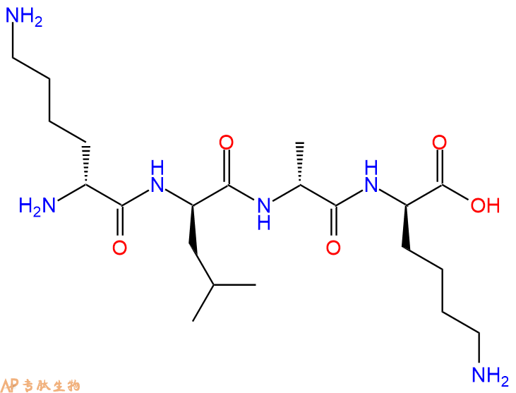 专肽生物产品H2N-DLys-DLeu-DAla-DLys-COOH