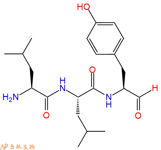 专肽生物产品H2N-Leu-Leu-Tyr-CHO