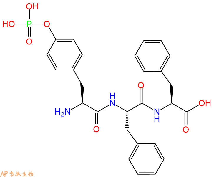 专肽生物产品H2N-Tyr(PO3H2)-Phe-Phe-COOH