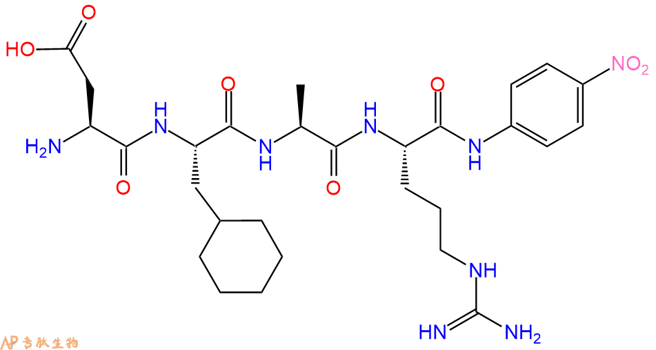 专肽生物产品H2N-Asp-Cha-Ala-Arg-pNA