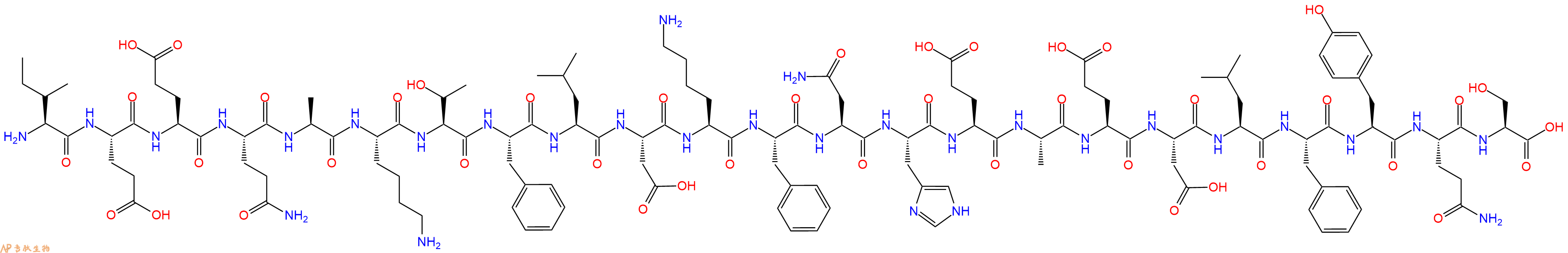 专肽生物产品ACE2 &alpha;1 Helix Sequence：SBP12416761-69-6