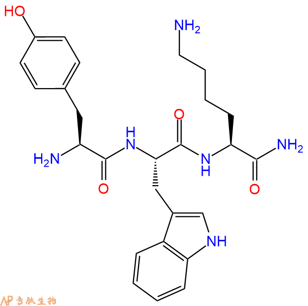 专肽生物产品H2N-Tyr-Trp-Lys-NH2351532-07-5