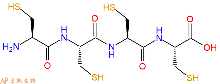 专肽生物产品H2N-Cys-Cys-Cys-Cys-COOH