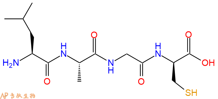 专肽生物产品H2N-Leu-Ala-Gly-DCys-COOH