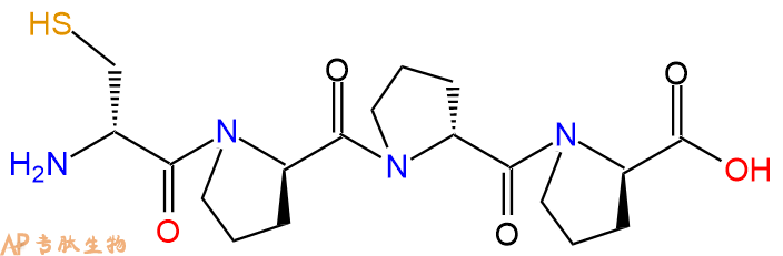 专肽生物产品H2N-DCys-DPro-DPro-DPro-COOH