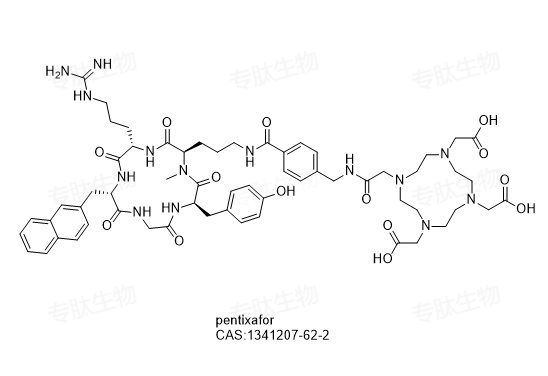 专肽生物产品CXCR4靶向肽：Pentixafor1341207-62-2