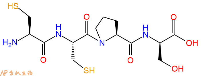 专肽生物产品H2N-Cys-Cys-Pro-DSer-COOH
