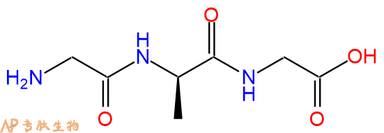 专肽生物产品H2N-Gly-DAla-Gly-COOH