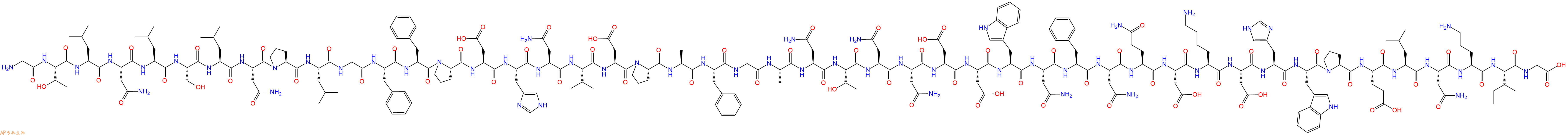 专肽生物产品H2N-Gly-Thr-Leu-Asn-Leu-Ser-Leu-Asn-Pro-Leu-Gly-Phe-Phe-Pro-Asp-His-Asn-Val-Asp-Pro-Ala-Phe-Gly-Ala-Asn-Thr-Asn-Asn-Asp-Asp-Trp-Asn-Phe-Asn-Gln-Asp-Lys-Asp-His-Trp-Pro-Glu-Leu-Asn-Orn-Ile-Gly-COOH