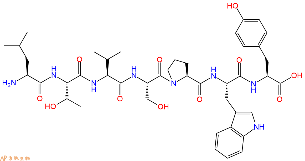 专肽生物产品HER2阳性肿瘤靶向肽、归巢肽：LTVSPWY