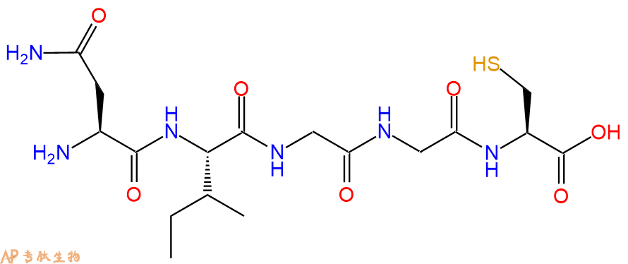 专肽生物产品H2N-Asn-Ile-Gly-Gly-Cys-COOH