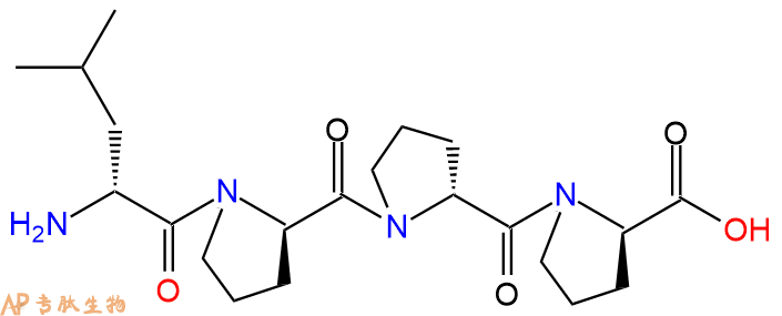 专肽生物产品H2N-DLeu-DPro-DPro-DPro-OH
