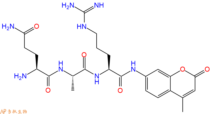专肽生物产品H2N-Gln-Ala-Arg-AMC