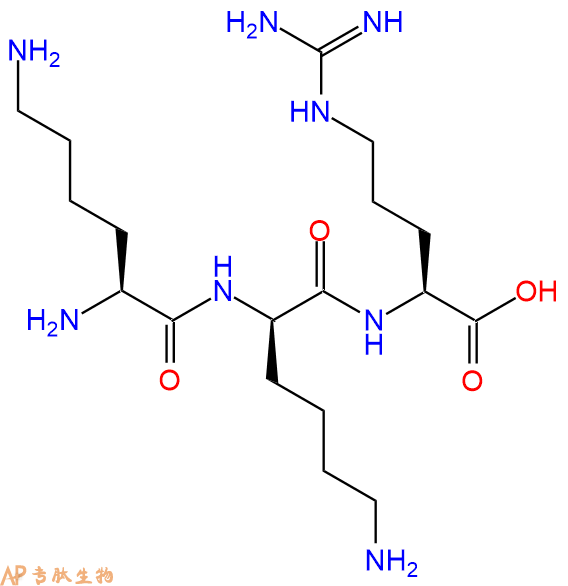 专肽生物产品H2N-Lys-DLys-Arg-OH
