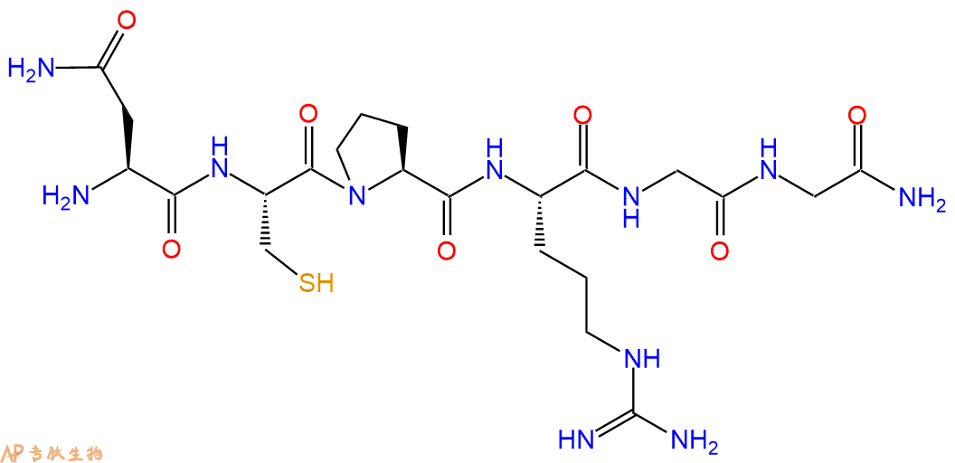 专肽生物产品H2N-Asn-Cys-Pro-Arg-Gly-Gly-NH2