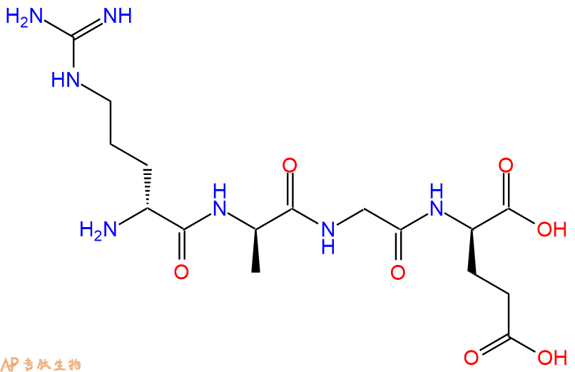 专肽生物产品H2N-DArg-DAla-Gly-DGlu-OH