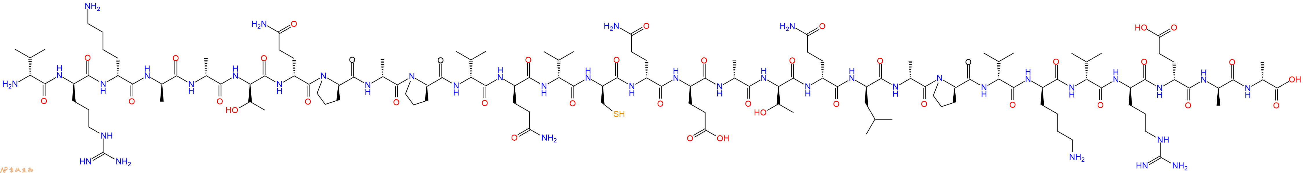 专肽生物产品H2N-DVal-DArg-DLys-DAla-DAla-DThr-DGln-DPro-DAla-DPro-DVal-DGln-DVal-DCys-DGln-DGlu-DAla-DThr-DGln-DLeu-DAla-DPro-DVal-DLys-DVal-DArg-DGlu-DAla-DAla-OH