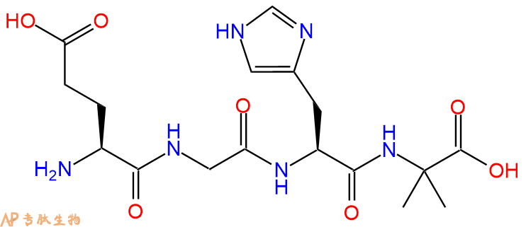 专肽生物产品H2N-Glu-Gly-His-Aib-OH