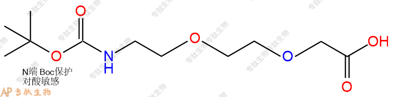 专肽生物产品Boc-PEG2-CH2COOH