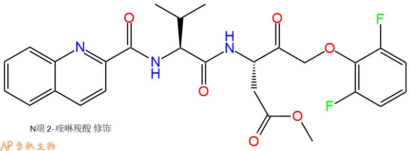 专肽生物产品Quinoline-Val-Asp(OMe)-Difluorophenoxymethylketone