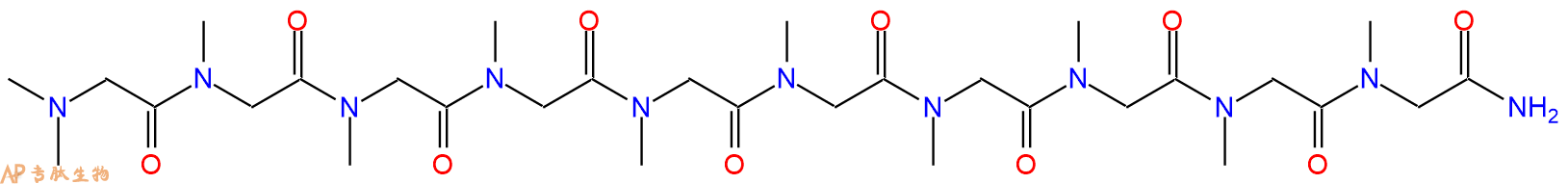 专肽生物产品H2N-Sar10-NH2