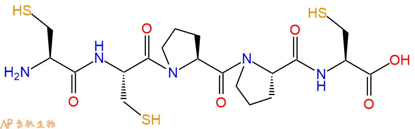 专肽生物产品H2N-Cys-Cys-Pro-Pro-Cys-OH