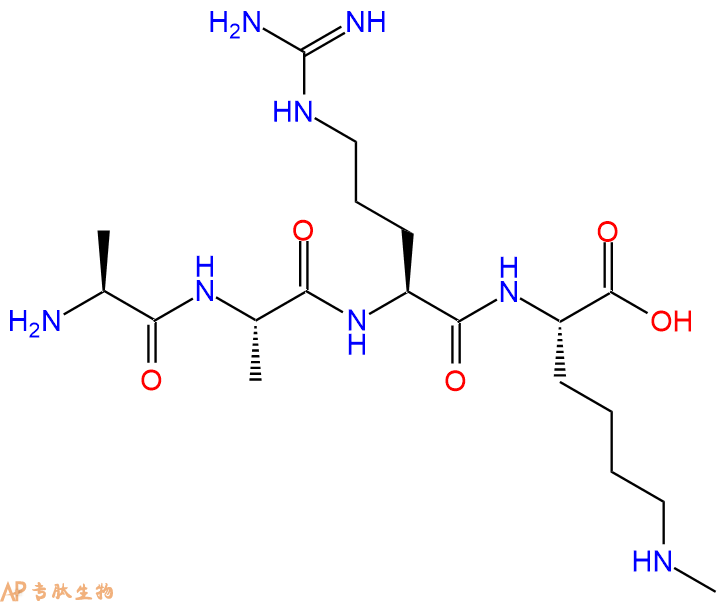 专肽生物产品H2N-Ala-Ala-Arg-Lys(Me)-OH