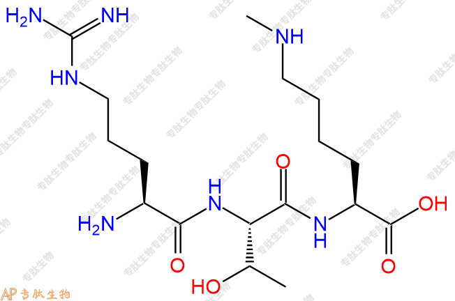 专肽生物产品H2N-Arg-Thr-Lys(Me)-OH