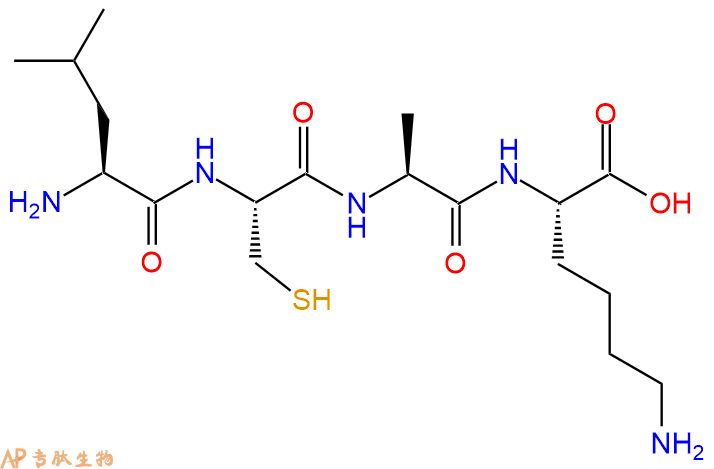 专肽生物产品H2N-Leu-Cys-Ala-Lys-OH
