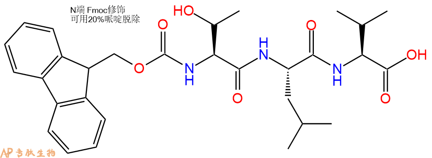 专肽生物产品Fmoc-Thr-Leu-Val-OH