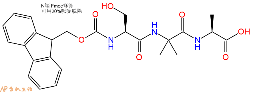 专肽生物产品Fmoc-Ser-Aib-Ala-OH