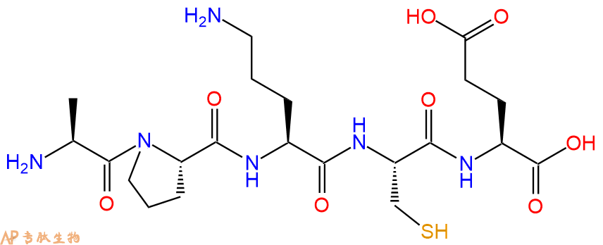 专肽生物产品H2N-Ala-Pro-Orn-Cys-Glu-OH