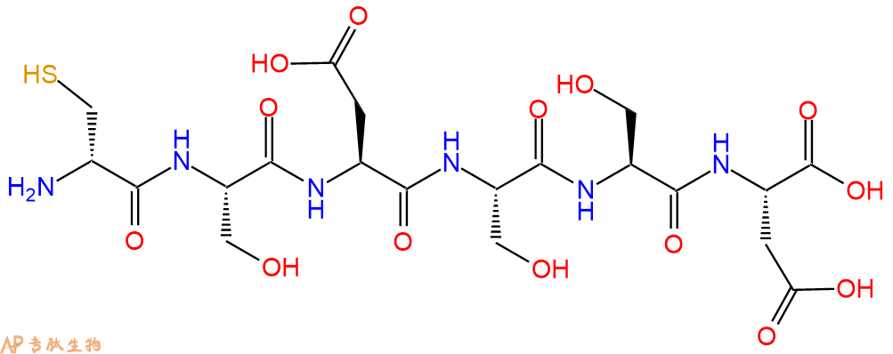 专肽生物产品H2N-DCys-Ser-Asp-Ser-Ser-Asp-OH