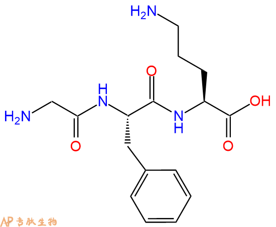 专肽生物产品H2N-Gly-Phe-Orn-OH