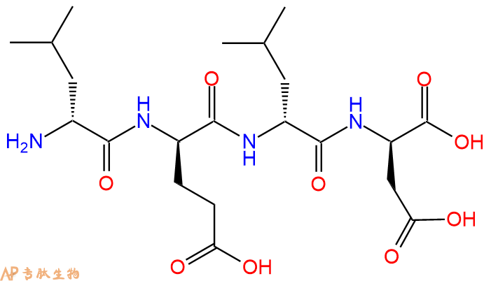 专肽生物产品H2N-DLeu-DGlu-DLeu-DAsp-OH
