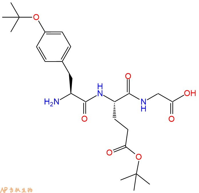 专肽生物产品H2N-Tyr(tBu)-Glu(OtBu)-Gly-OH