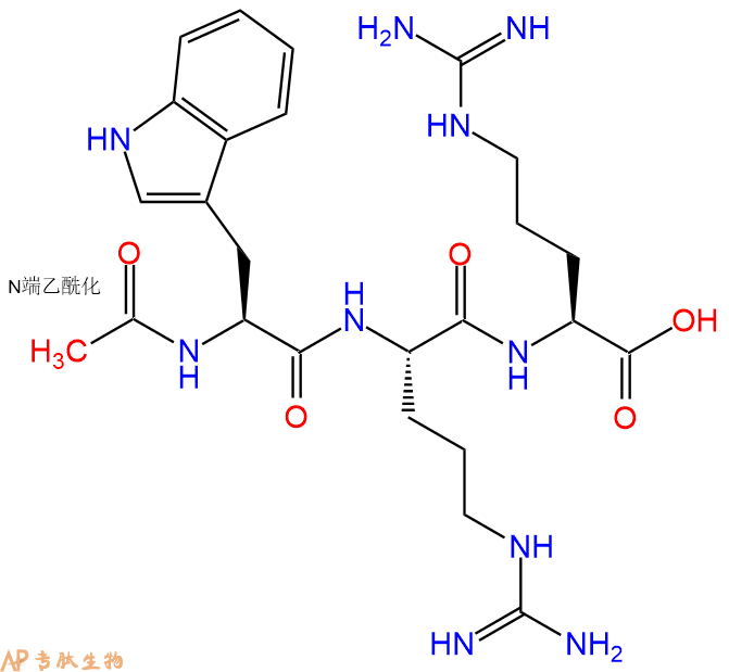 专肽生物产品Ac-Trp-Arg-Arg-OH