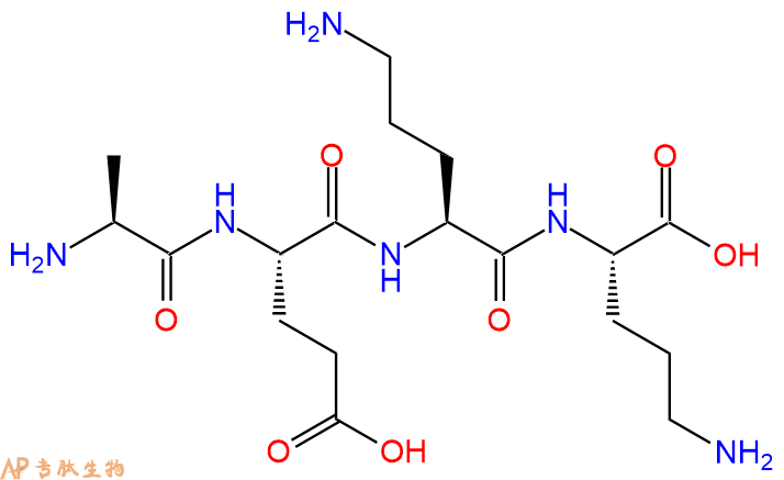 专肽生物产品H2N-Ala-Glu-Orn-Orn-OH