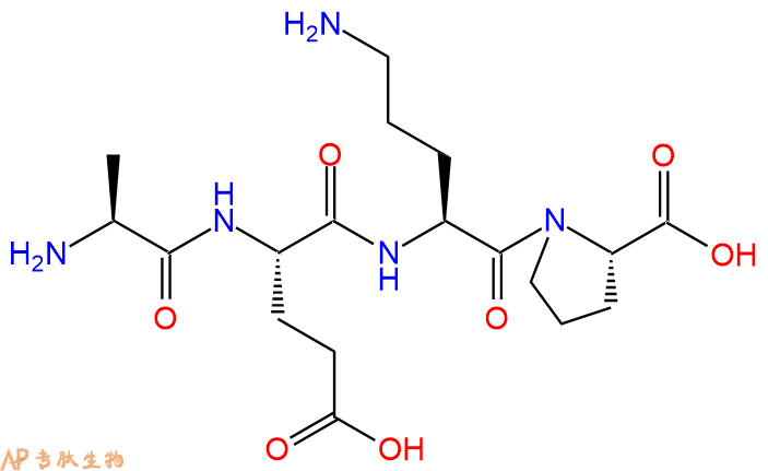 专肽生物产品H2N-Ala-Glu-Orn-Pro-OH