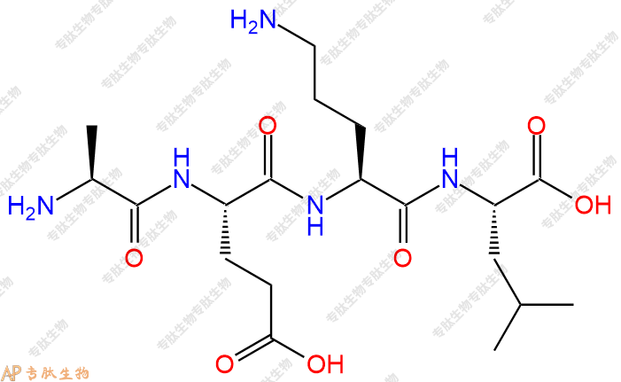 专肽生物产品H2N-Ala-Glu-Orn-Leu-OH