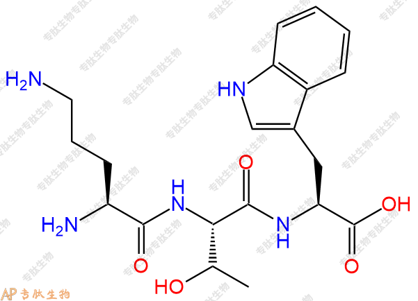 专肽生物产品H2N-Orn-Thr-Trp-OH