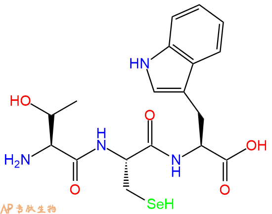 专肽生物产品H2N-Thr-Sec-Trp-OH