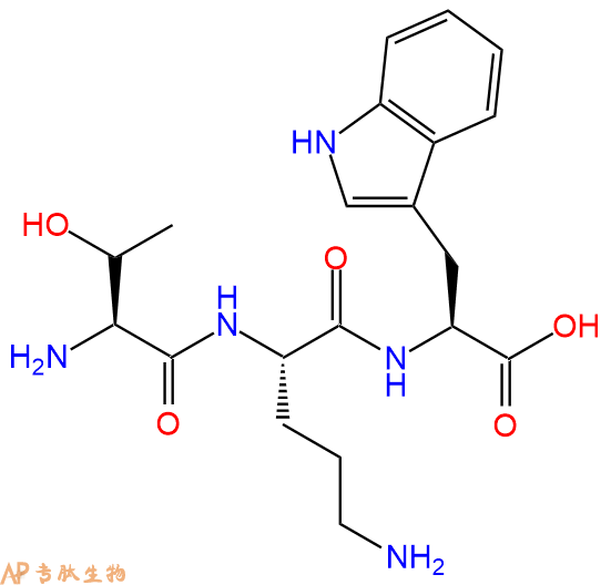 专肽生物产品H2N-Thr-Orn-Trp-OH