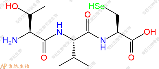 专肽生物产品H2N-Thr-Val-Sec-OH