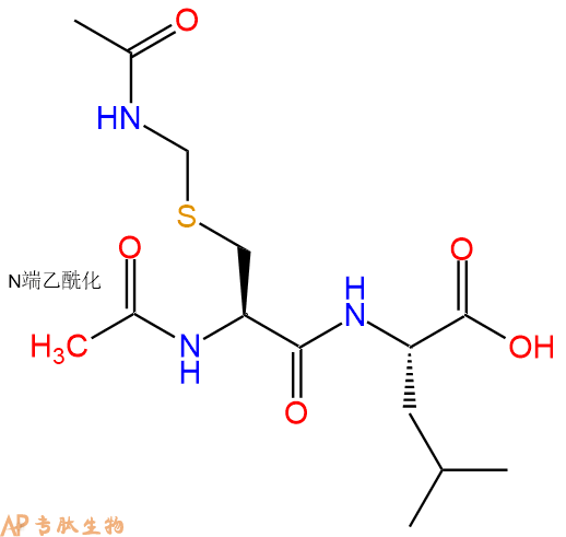 专肽生物产品Ac-Cys(Acm)-Leu-OH