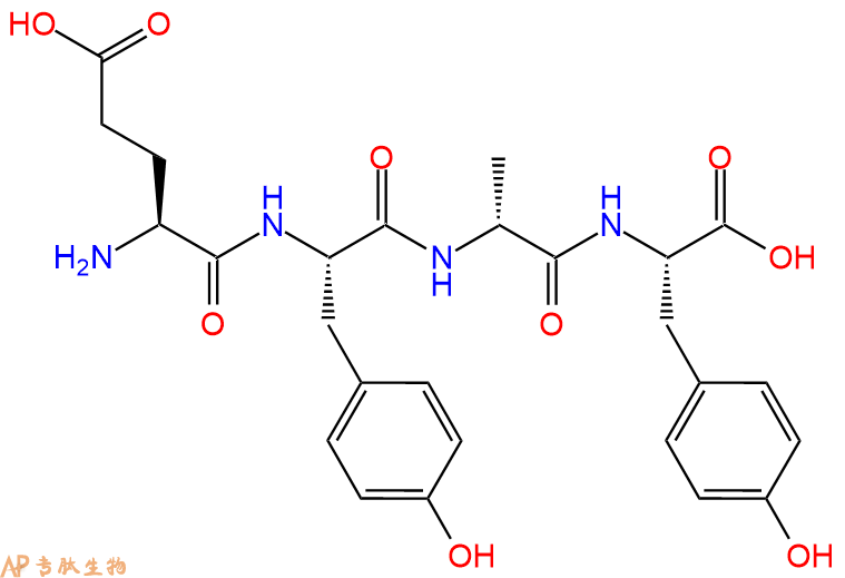专肽生物产品H2N-Glu-Tyr-DAla-Tyr-OH