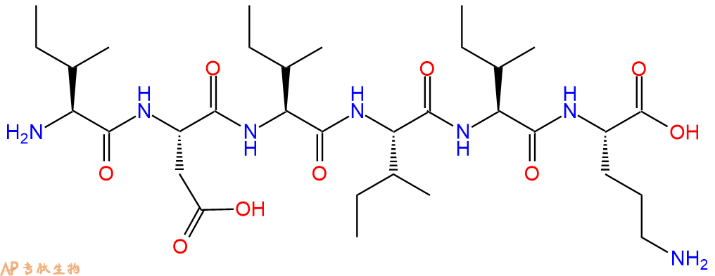 专肽生物产品H2N-Ile-Asp-Ile-Ile-Ile-Orn-OH