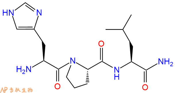 专肽生物产品H2N-His-Pro-Leu-NH2