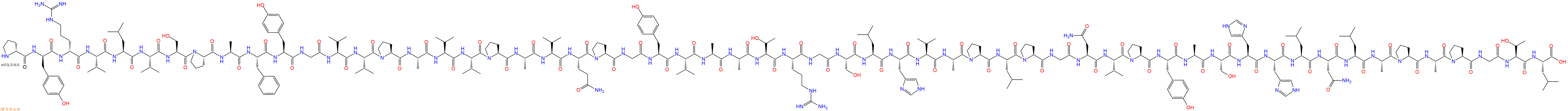 专肽生物产品H2N-DPro-DTyr-DArg-Val-Leu-Val-Ser-Pro-Ala-Phe-Tyr-Gly-Val-Val-Pro-Ala-Val-Val-Pro-Ala-Val-Gln-Pro-Gly-Tyr-Val-Ala-Ala-Thr-Arg-Gly-Ser-Leu-His-Val-Ala-Pro-Leu-Pro-Gly-Asn-Val-Pro-Tyr-Ala-Ser-His-His-Leu-Asn-Leu-Ala-Pro-Ala-Pro-Gly-Thr-Leu-OH