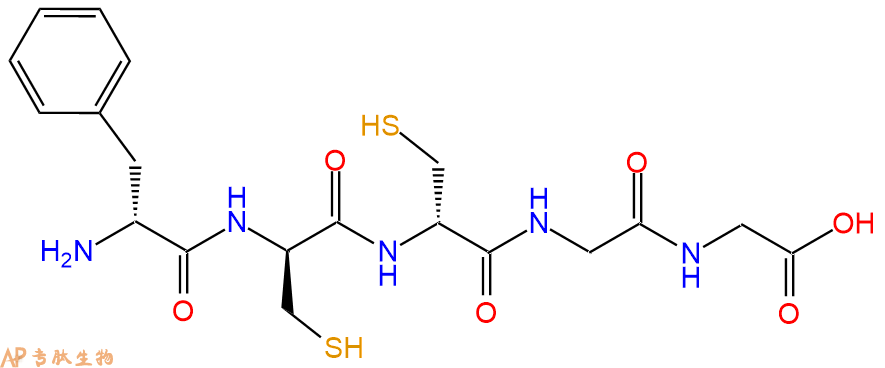 专肽生物产品H2N-DPhe-DCys-DCys-Gly-Gly-OH